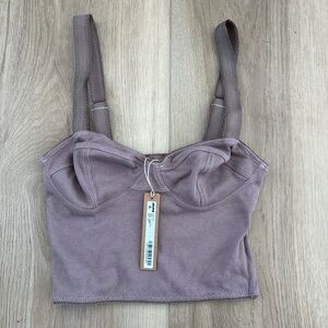 NWT SKIMS XXS Cotton Rib Cami